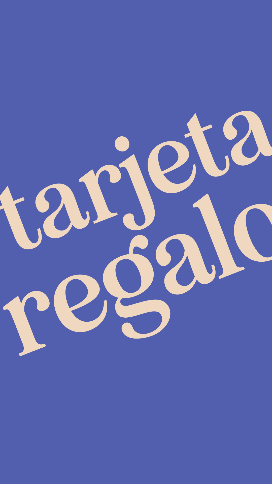 Tarjeta regalo elegé