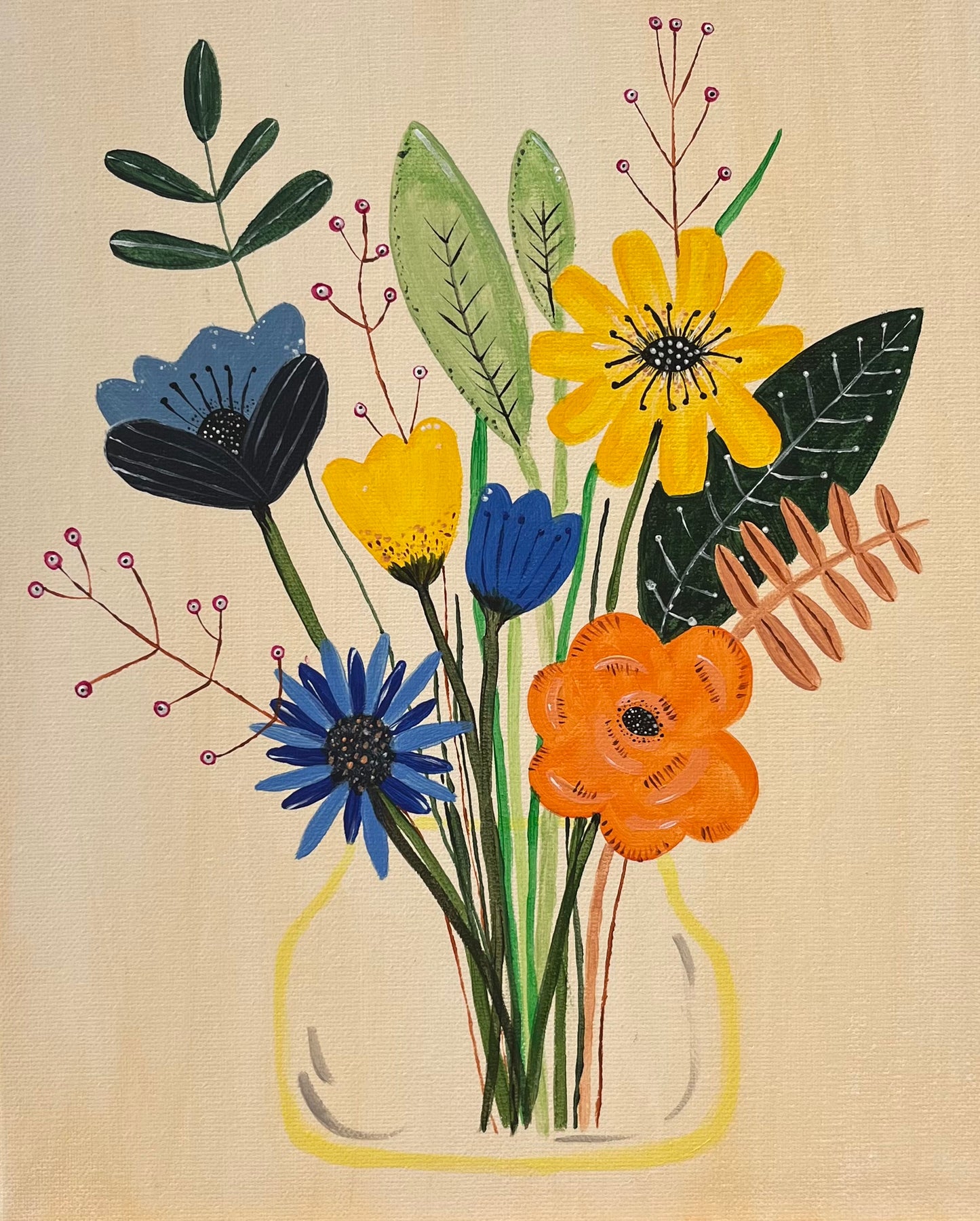 Tarjeta de regalo - Flores de mí para mí