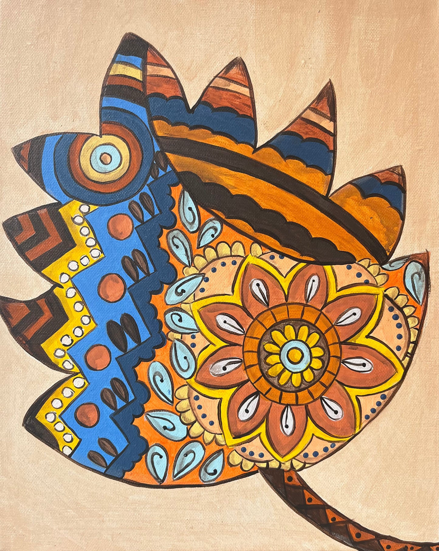 Tarjeta de regalo - Otoño [mandálas]